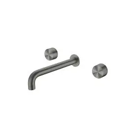 [NR211707a180GM] KARA WALL BASIN SET 180MM GUN METAL 