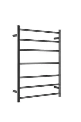 [NR190001GM] NON-HEATED GUN METAL TOWEL LADDER