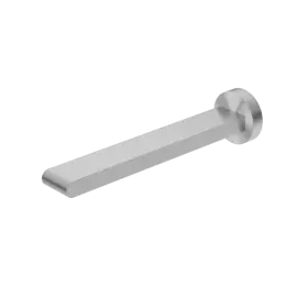 [NR321503bGM] BIANCA FIXED BATH SPOUT ONLY 240MM GUN METAL  