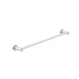 [NR2024BN] CLASSIC BRUSHED NICKEL SINGLE TOWEL RAIL 600MM