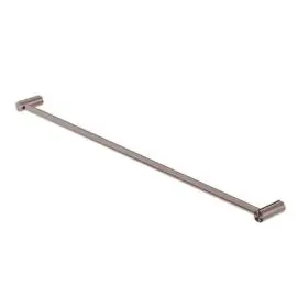[NR2330BZ] NEW BRUSHED BRONZE MECCA SINGLE TOWEL RAIL 800MM