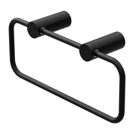 [NR2380aMB] NEW MECCA TOWEL RING MATTE BLACK 