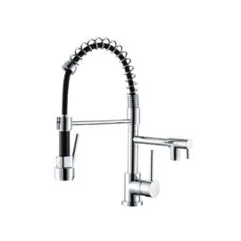 [NR130077CH] GAMMA CHROME PULL OUT SPRAY SINK MIXER