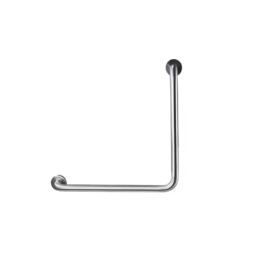 [NRCR02CH] CLASSIC CHROME CARE SS304 450X450 RIGHT ANGLE GRAB BAR (CONCEALED FIXING)