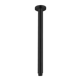[NR503100MB] ROUND CEILING ARM 100MM LENGTH MATTE BLACK 