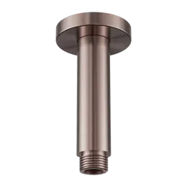 [NR503100BZ] ROUND CEILING ARM 100MM LENGTH BRUSHED BRONZE 