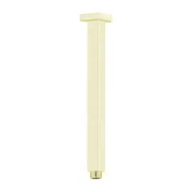 [NR504300BG] SQUARE CEILING ARM 300MM LENGTH BRUSHED GOLD 