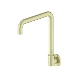 [NR201607sBG] X PLUS WALL MOUNTED SWIVEL SPOUT ONLY BRUSHED GOLD 