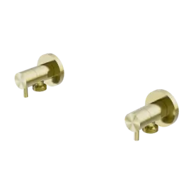 [NR262109dBG] WASHING BRUSHED GOLD MACHINE TAP SET