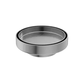 [NRFW004GM] 130MM ROUND TILE INSERT FLOOR WASTE 80MM OUTLET GUN METAL 