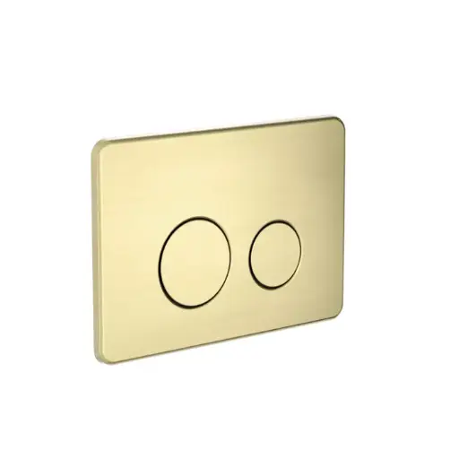 [NRPL001BG] Nero In-Wall R&T Flush Button - Brushed Gold