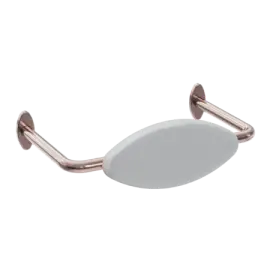 [NRCR0001BZ] MECCA BRUSHED BRONZE CARE DDA TOILET BACKREST