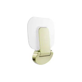 [NRCR0003BG] MECCA BRUSHED GOLD CARE SHOWER SEAT 400×330MM