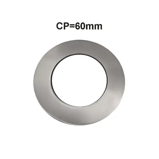 [BU60.CP] Brushed Nickel Cover Plate 60mm