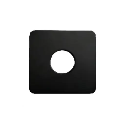 [OX006.CP] Square Black Cover Plate 110*110mm