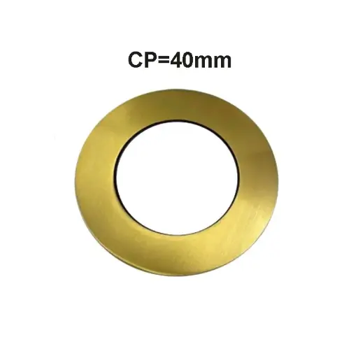 [BUYG40.CP] Brushed Brass Cover Plate 40mm