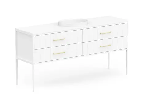 [IVYFAW1800FMCCS] Ivy All Caesarstone finish Drw Twin 1800 FM C CS 