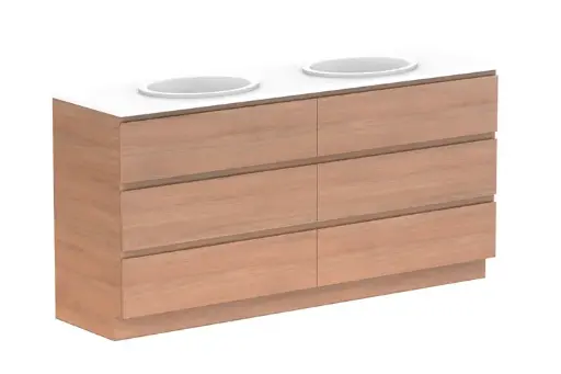 [GLPFAT1800WKDCS]  Glacier Pro All Drawer Trio 1800 With Kickboard D CS (Caesarstone Finish)