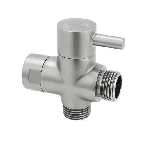 [BU001.ST] Brushed Nickel Bidet Diverter 