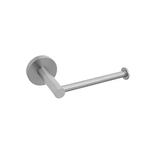 [BU6611.TR] LUCID PIN - Brushed Nickel Round Stainless-Steel Toilet Paper Holder