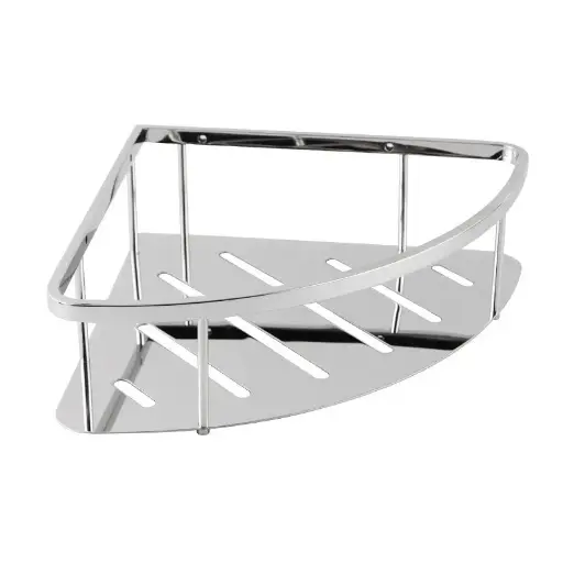 [CH6116.TR] IVANO - Chrome Stainless Steel Shower Shelf