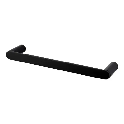 [OX6503.TR] RUSHY - Black Hand Towel Bar