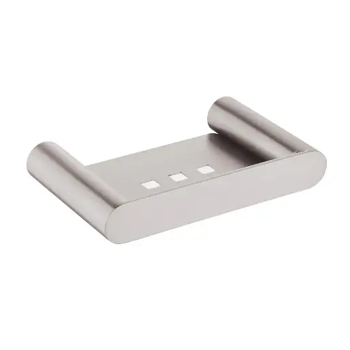 [BU6506.TR] RUSHY - Brushed Nickel Soap Dish Holder