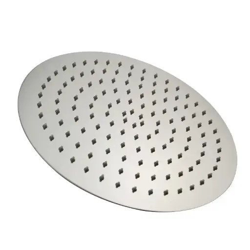 [CH0008.SH] Super-slim Round Chrome Rainfall Shower Head 300mm