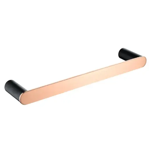 [OXRG6503.TR] RUSHY - Black & Rose Gold Hand Towel Bar