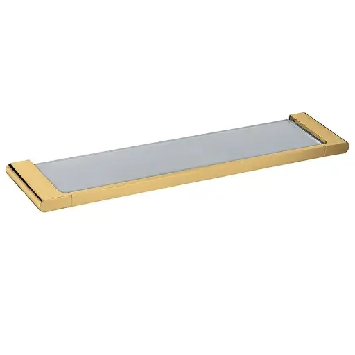 [BUYG8014.TR] VOG - Brushed Brass Glass Shelf