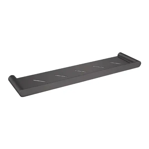 [AR212.06] Bellino Gun Metal Grey Shower Shelf